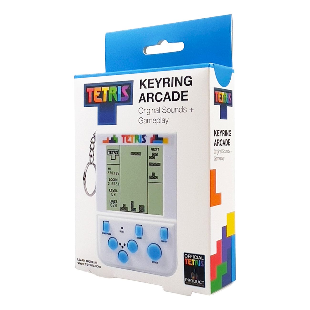 Tetris Arcade på Nyckelring