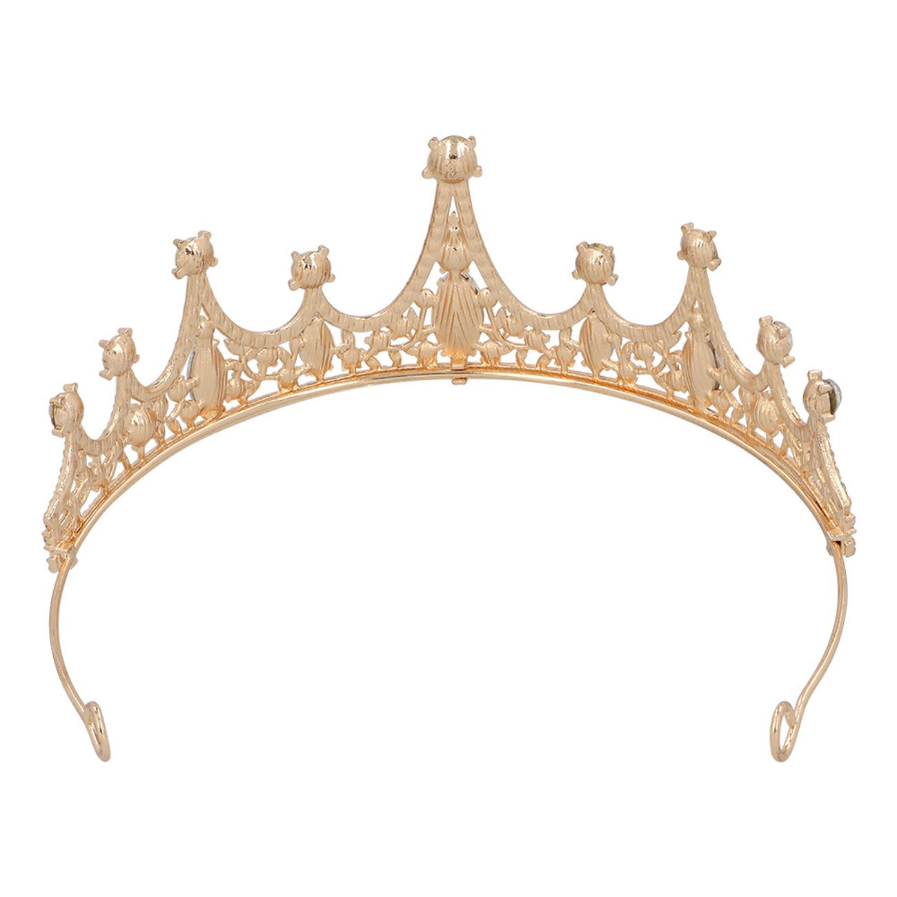Tiara i Metall Roséguld