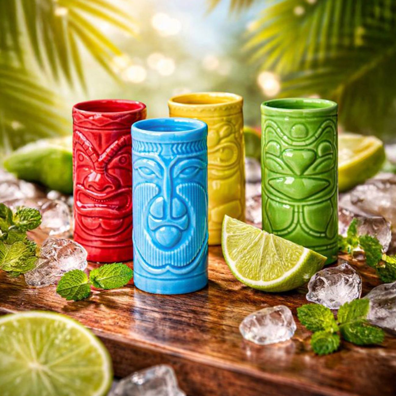 Tiki Shotglas Set