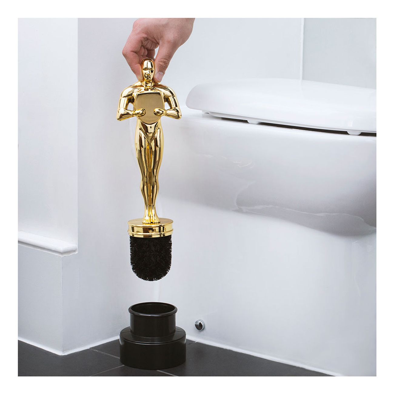 Toalettbørste Oscarstatuett