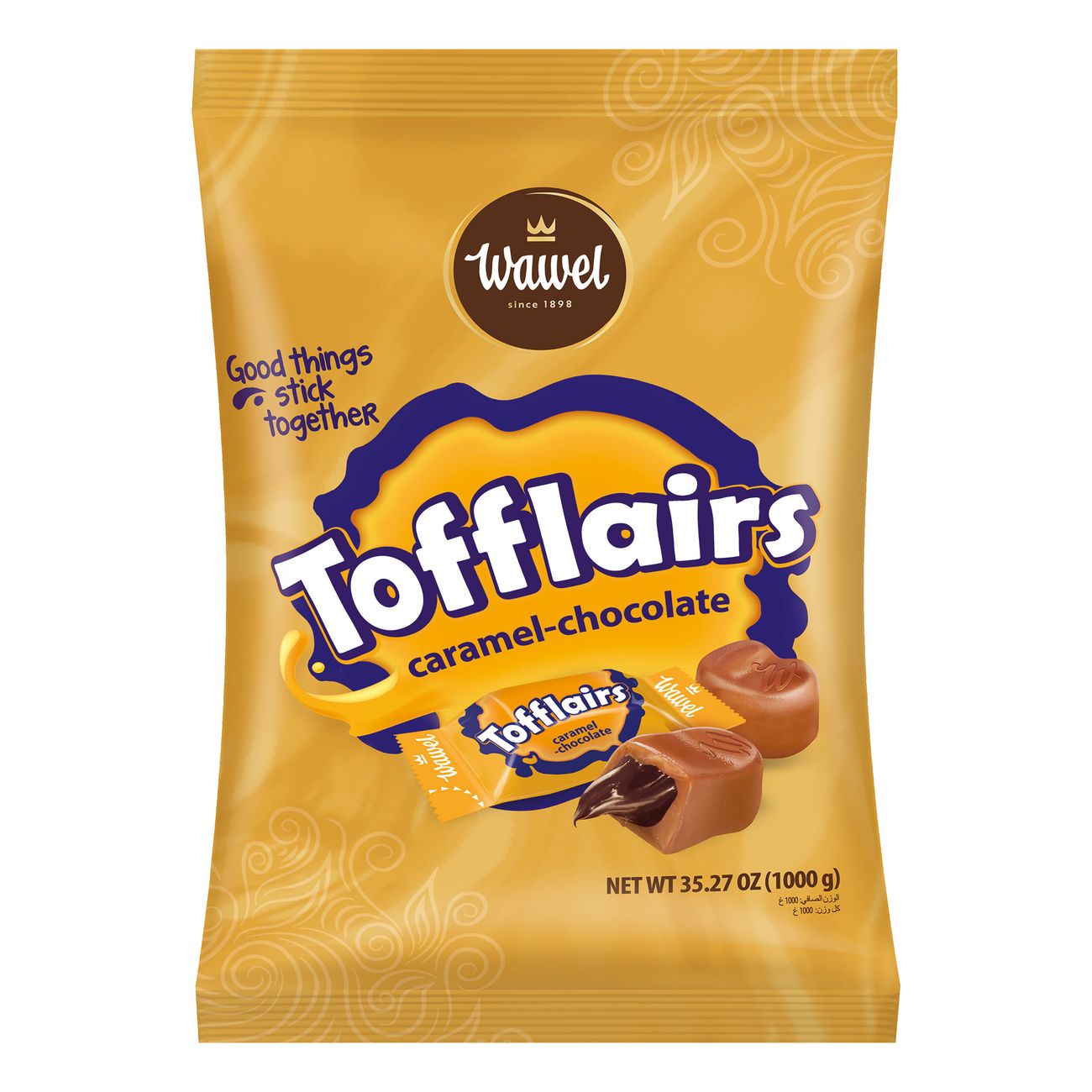Wawel Tofflairs Karamell-Choklad Storpack