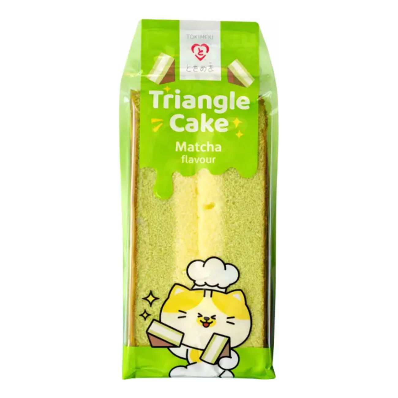 Tokimeki Triangle Sponge Cake Matcha Flavour