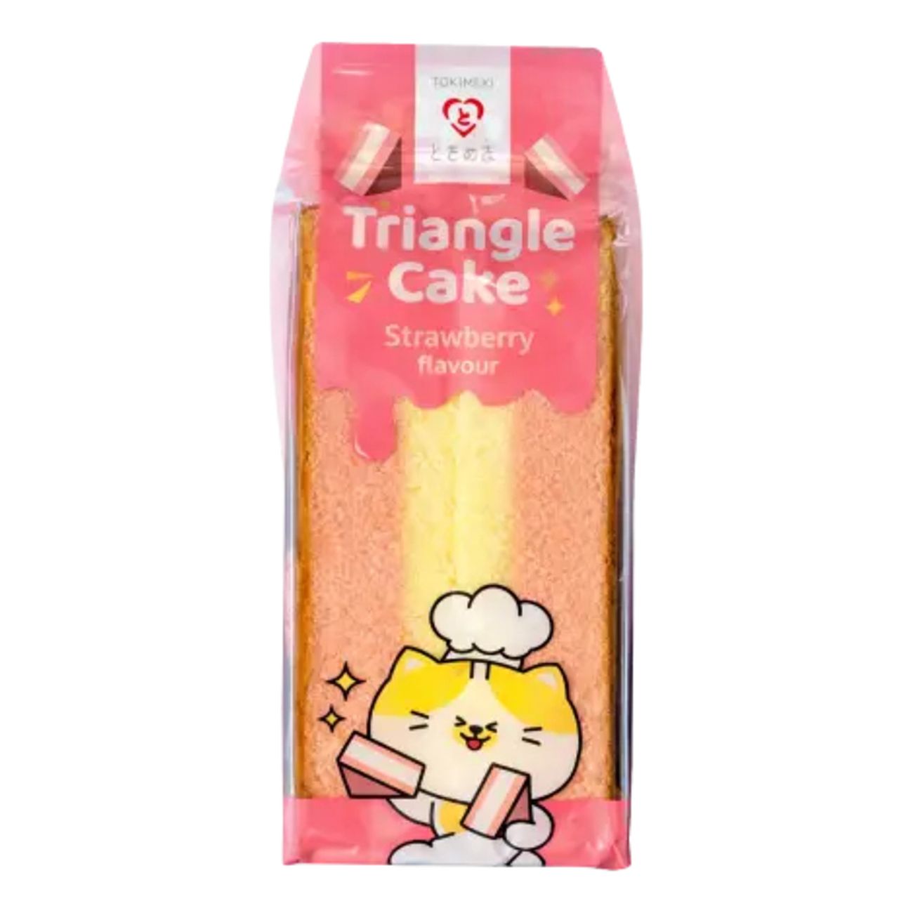 Tokimeki Triangle Sponge Cake Strawberry