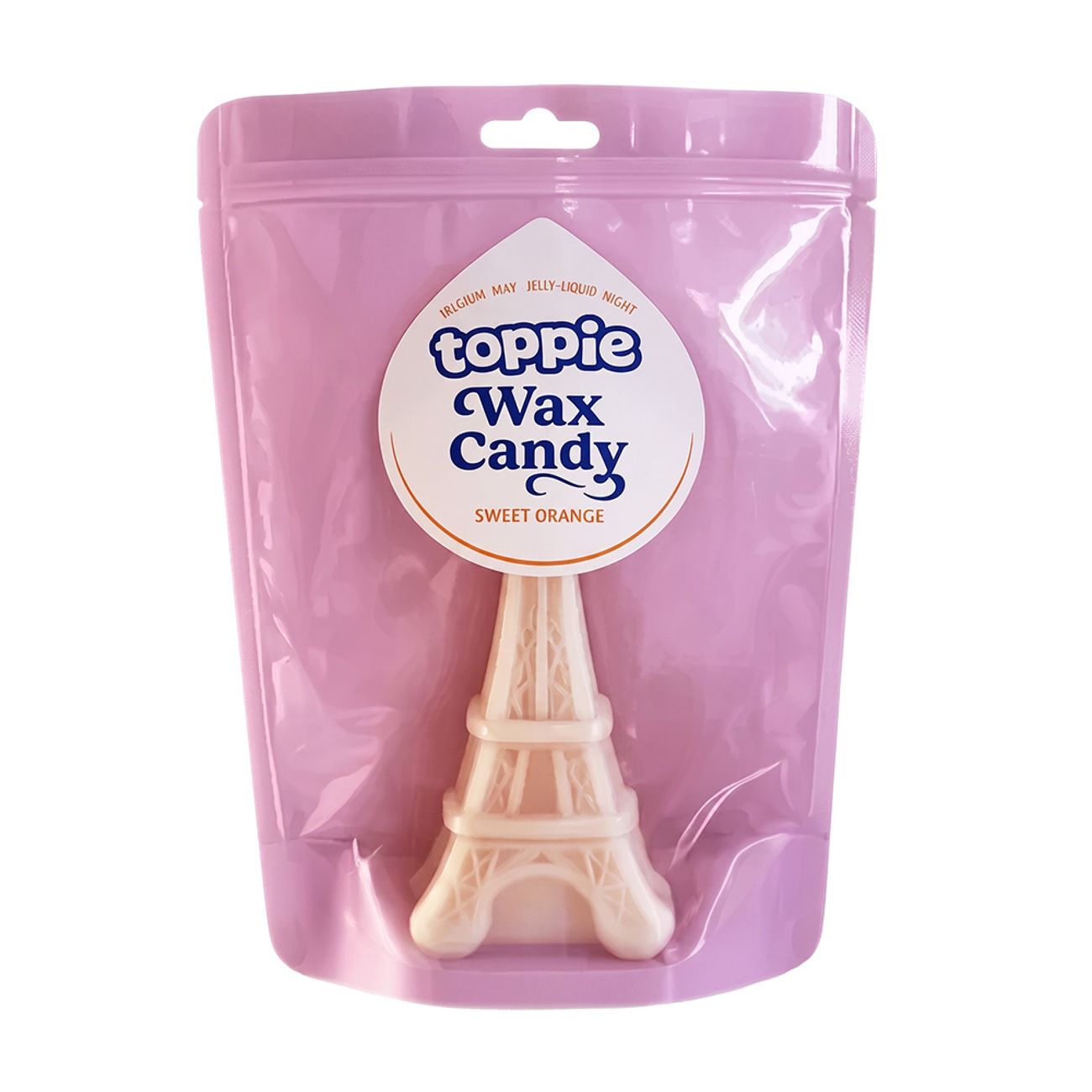 Toppie Wax Candy Eiffeltornet Apelsin