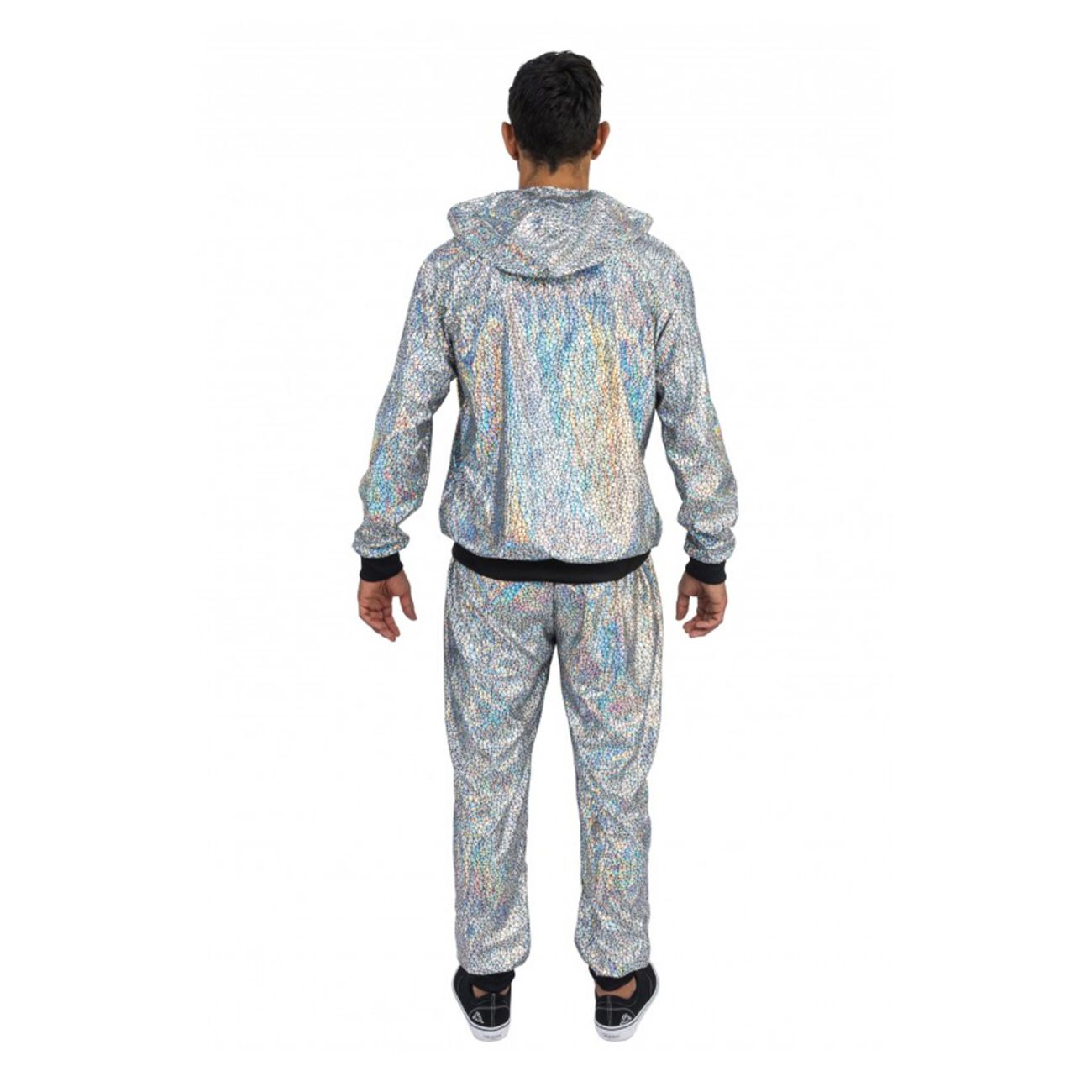 Tracksuit Geometrisk Iridescent Silver