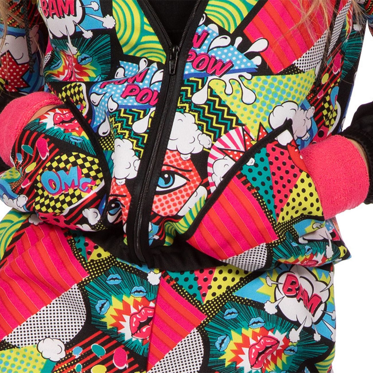 Tracksuit Pop Art Maskeraddräkt