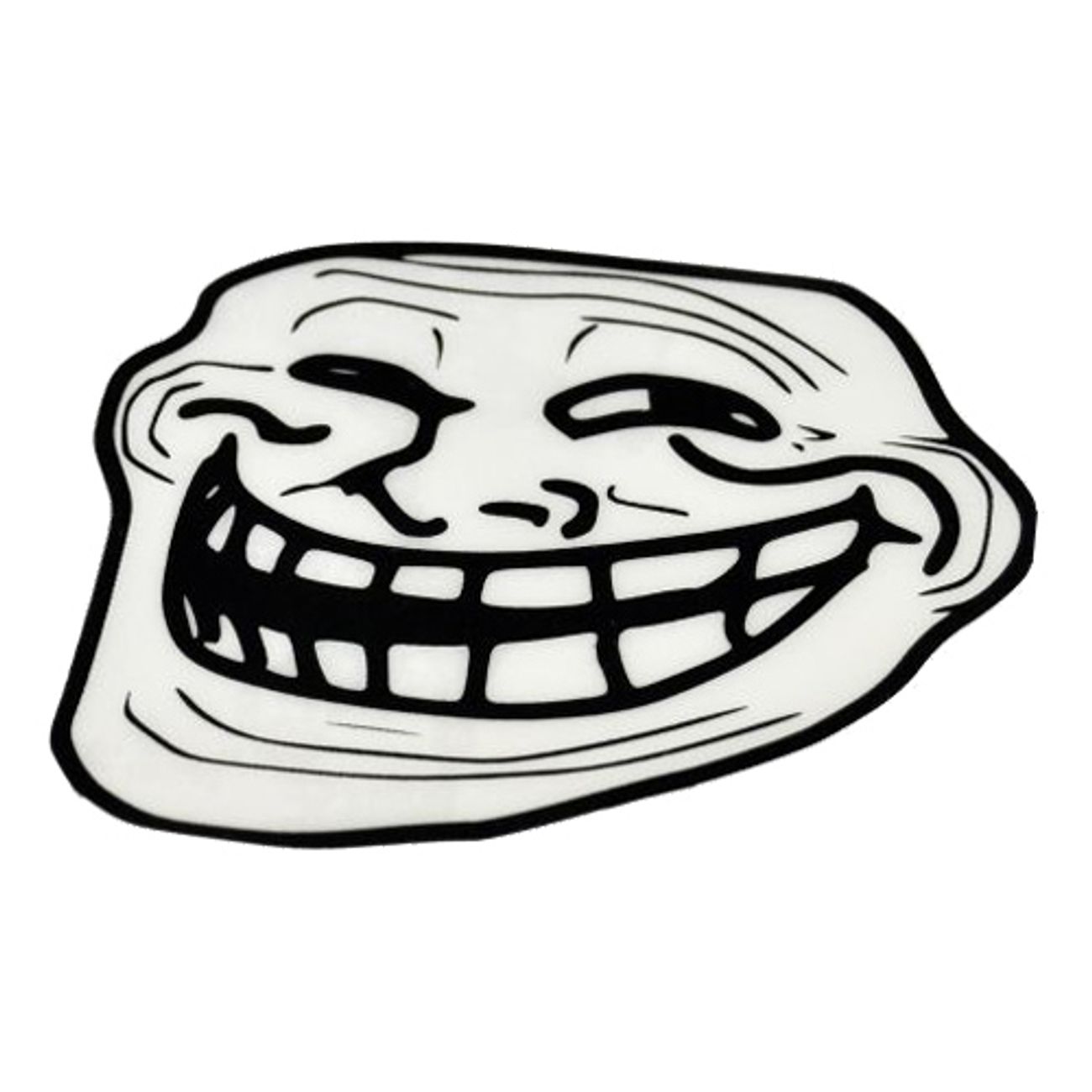 Trollface Klistermärke
