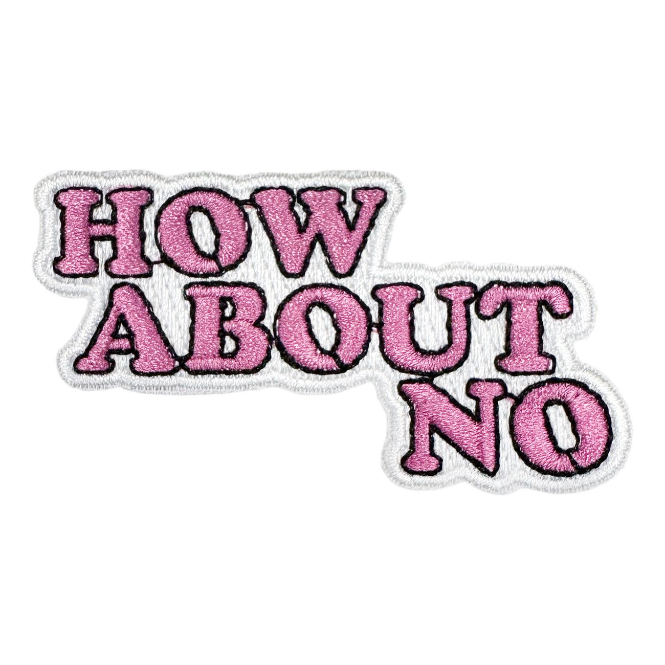 Tygmärke How About No