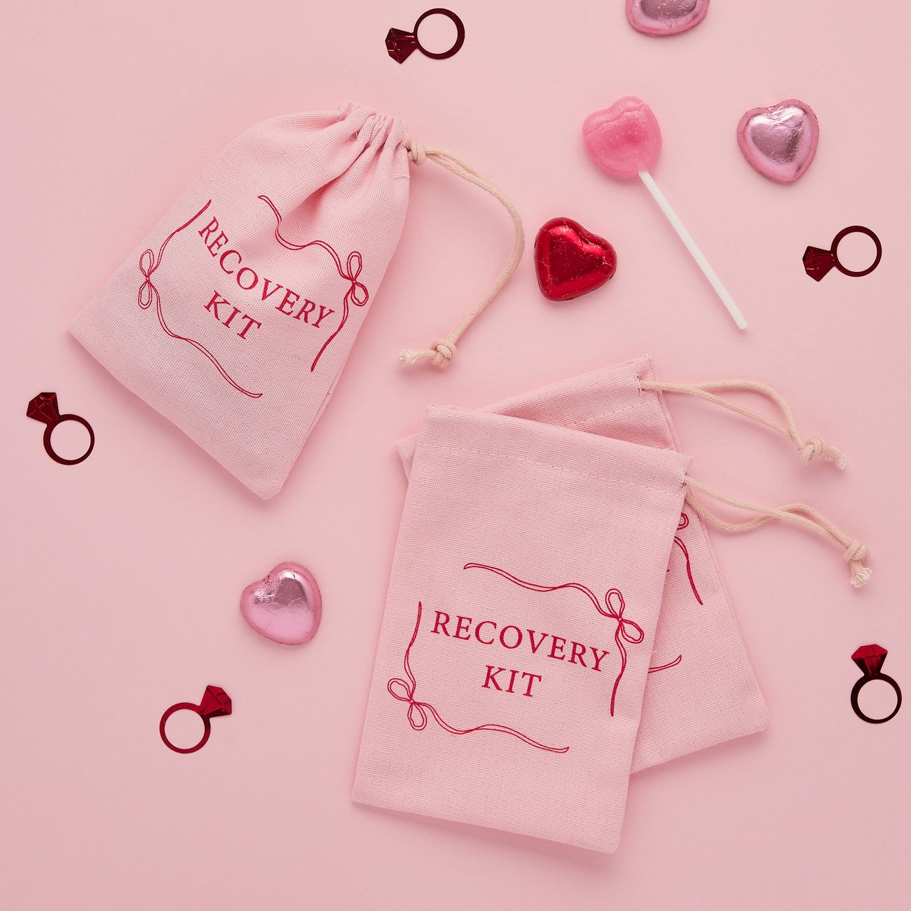 Tygpåsar Recovery Kit Rosa