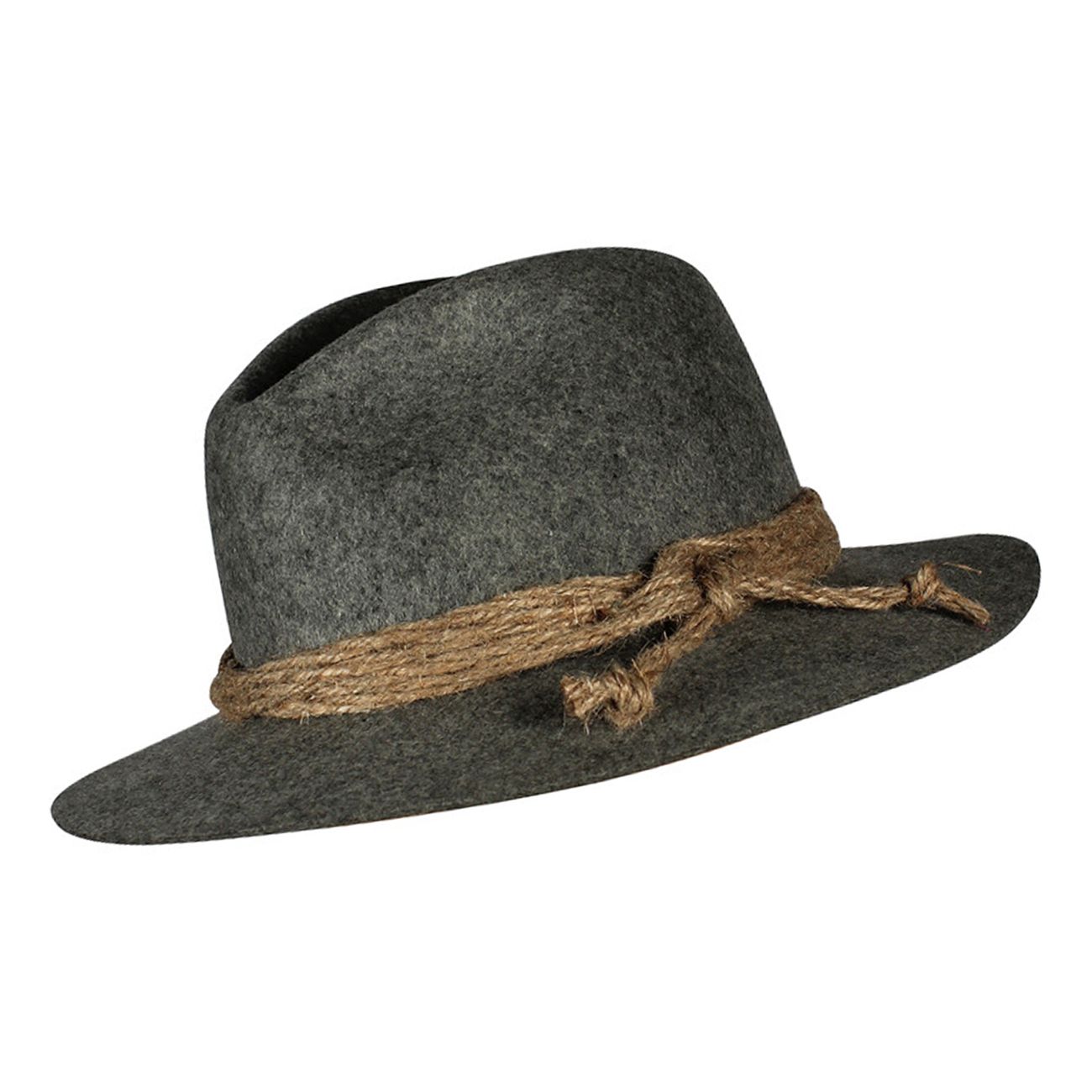 Tyrolerhatt Deluxe Grå