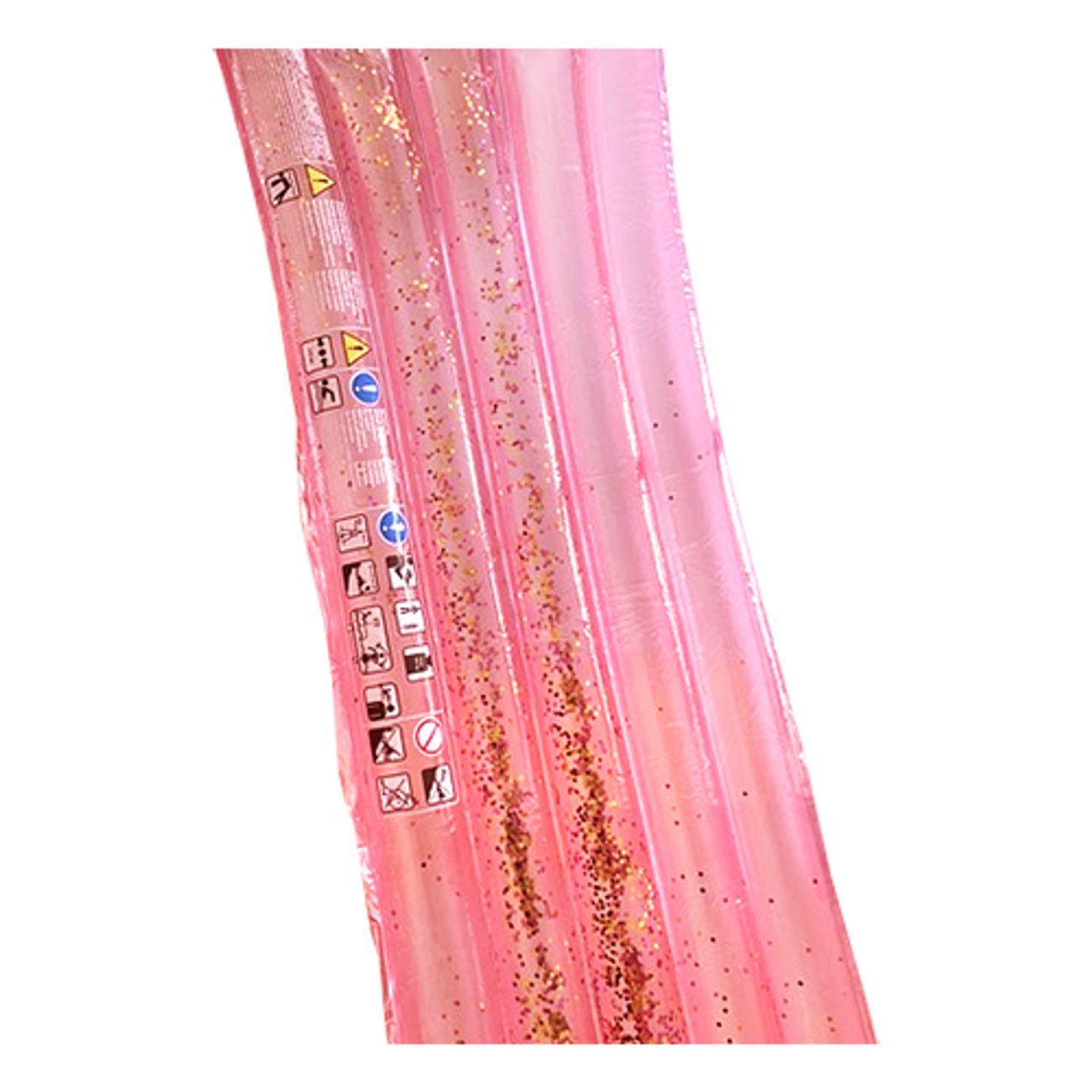 uppblasbar-badmadrass-rosa-glittrig-2