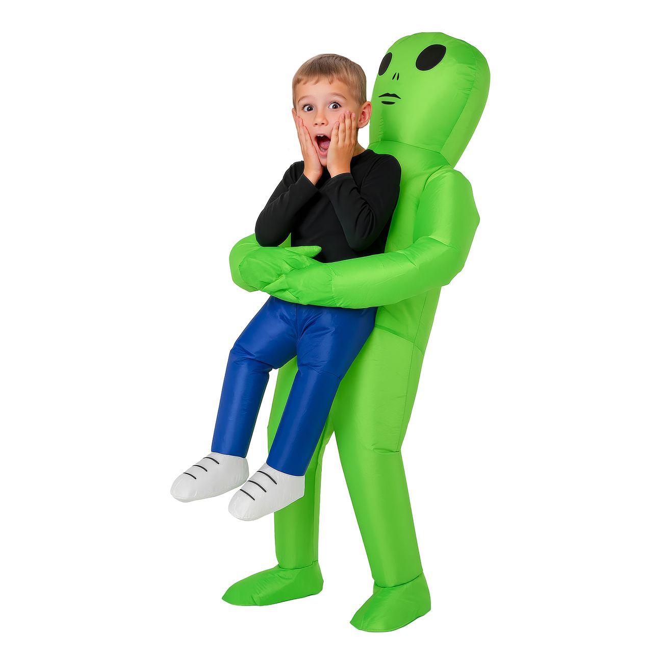Uppblåsbar Bärande Alien Barn Maskeraddräkt