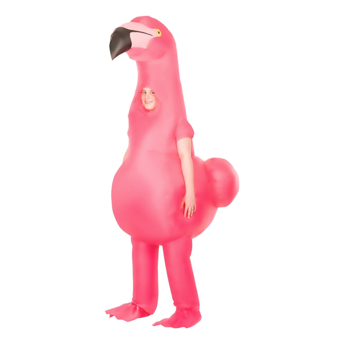 uppblasbar-flamingo-barn-maskeraddrakt-1