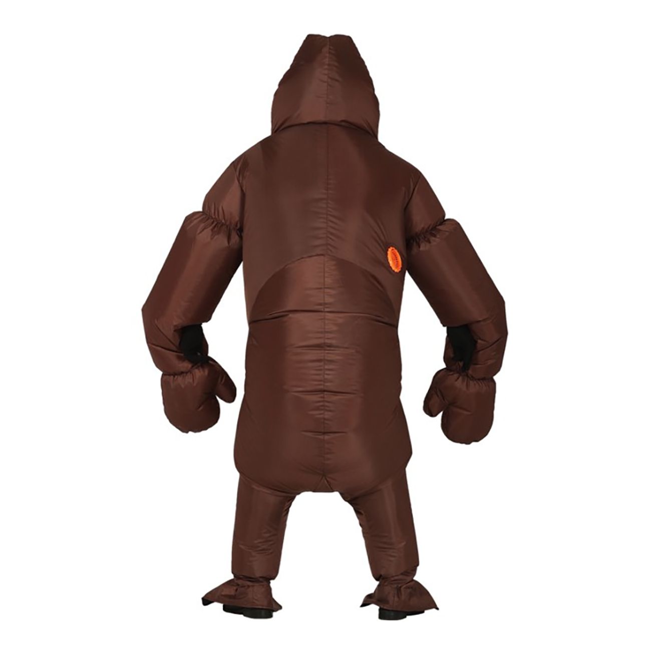 uppblasbar-gorilla-brun-maskeraddrakt-2