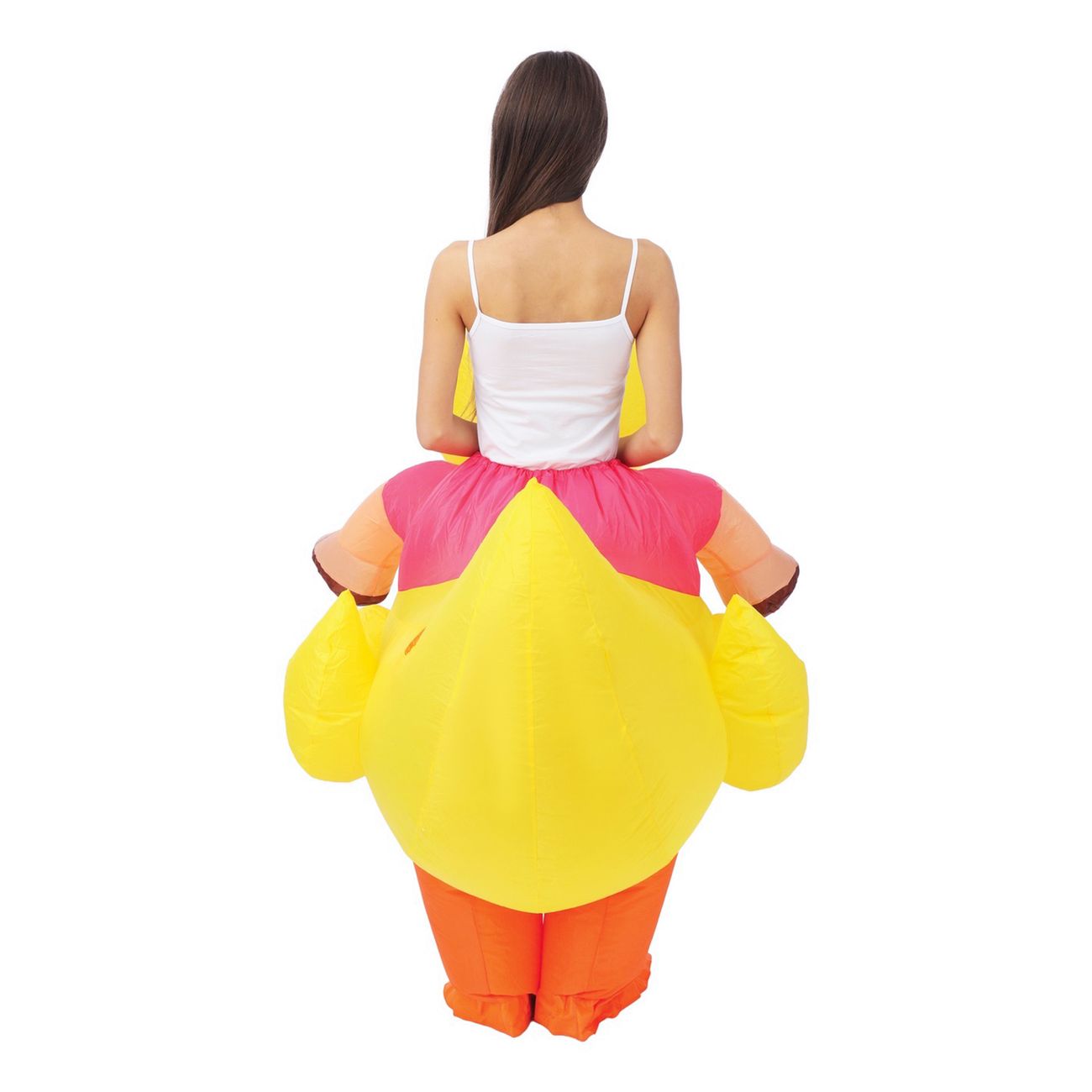 Uppblåsbar Ridande Anka Maskeraddräkt