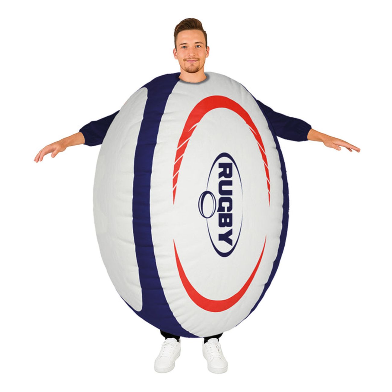 Uppblåsbar Rugbyboll Maskeraddräkt