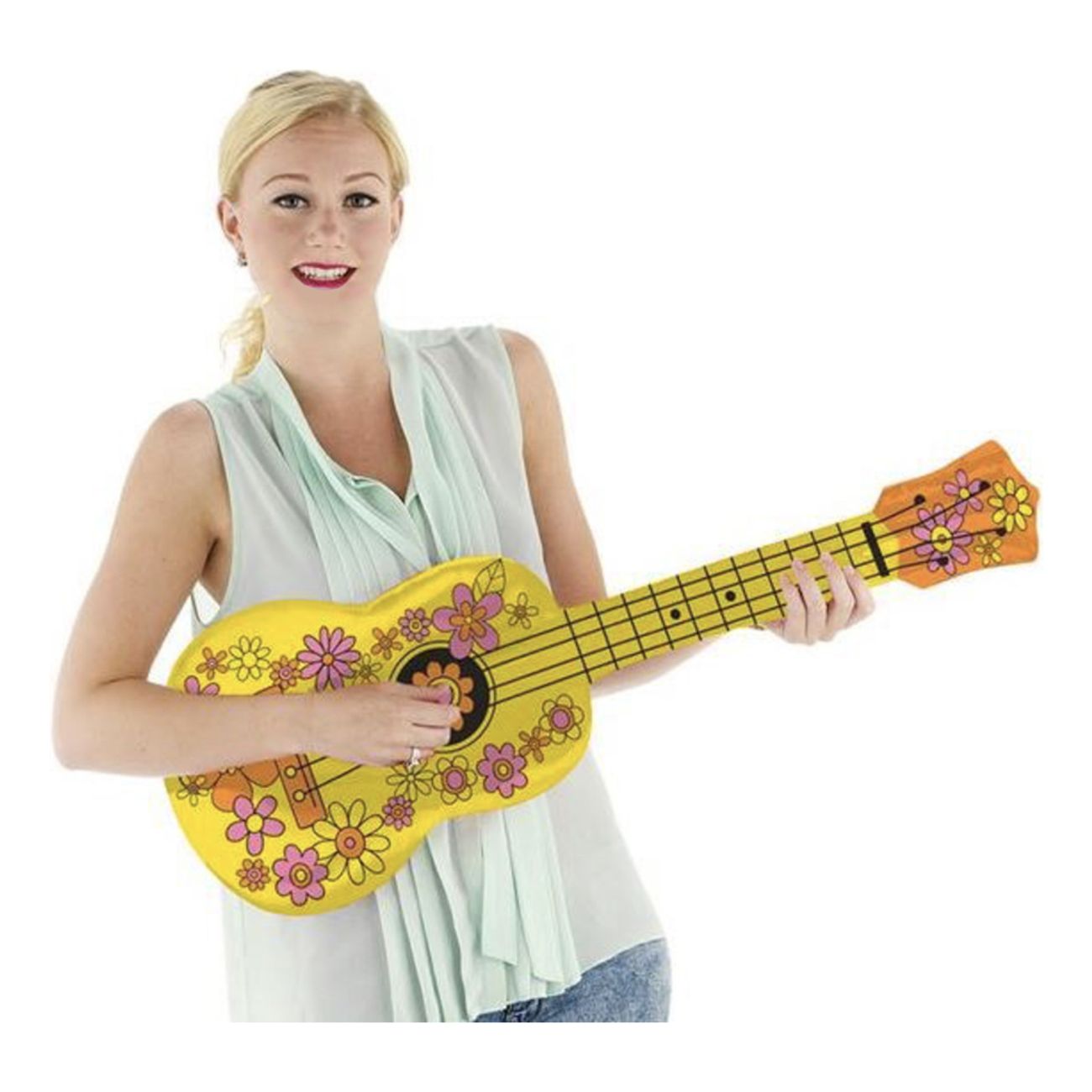 uppblasbar-ukulele-gul-1