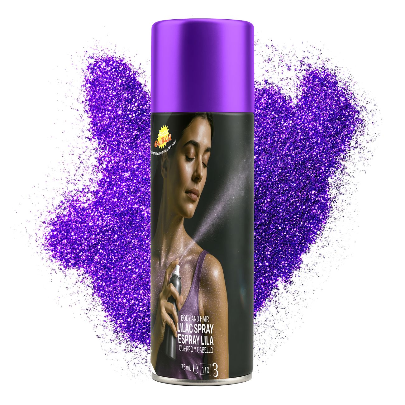 Glitter Kroppsfärg Spray