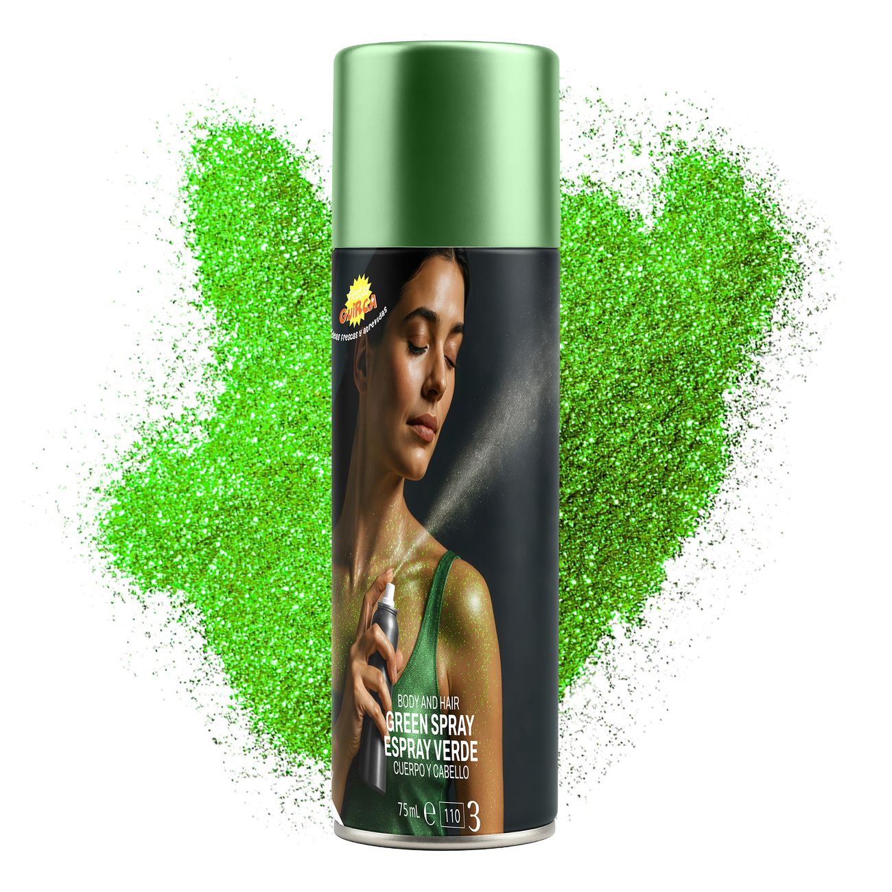 Glitter Kroppsfärg Spray