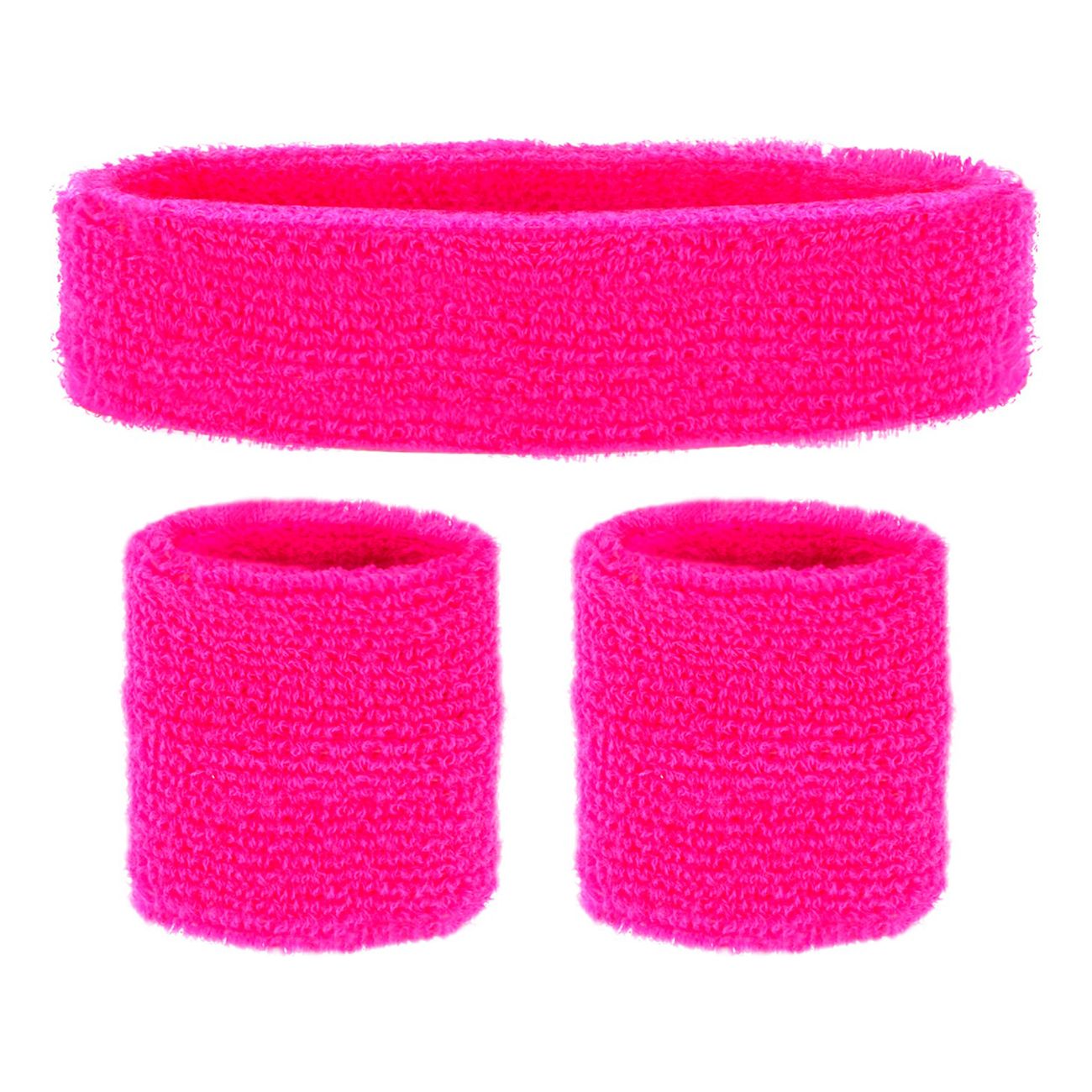 UV Neon Svettebånd Rosa