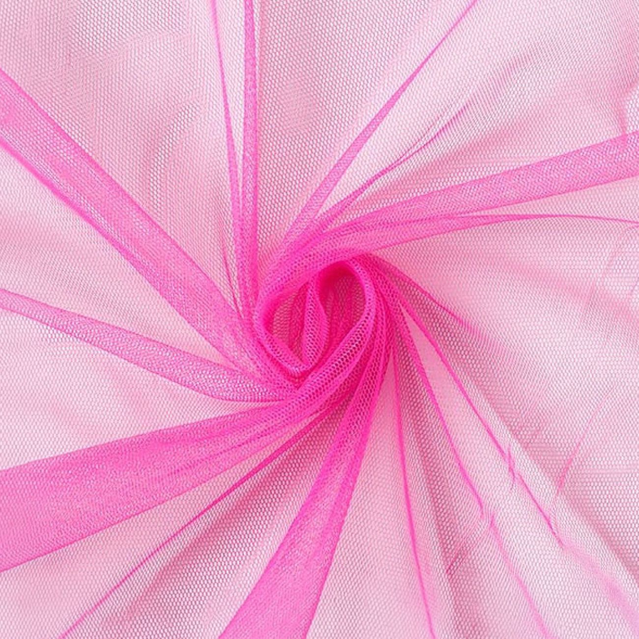 UV Neon Tyll Rosa