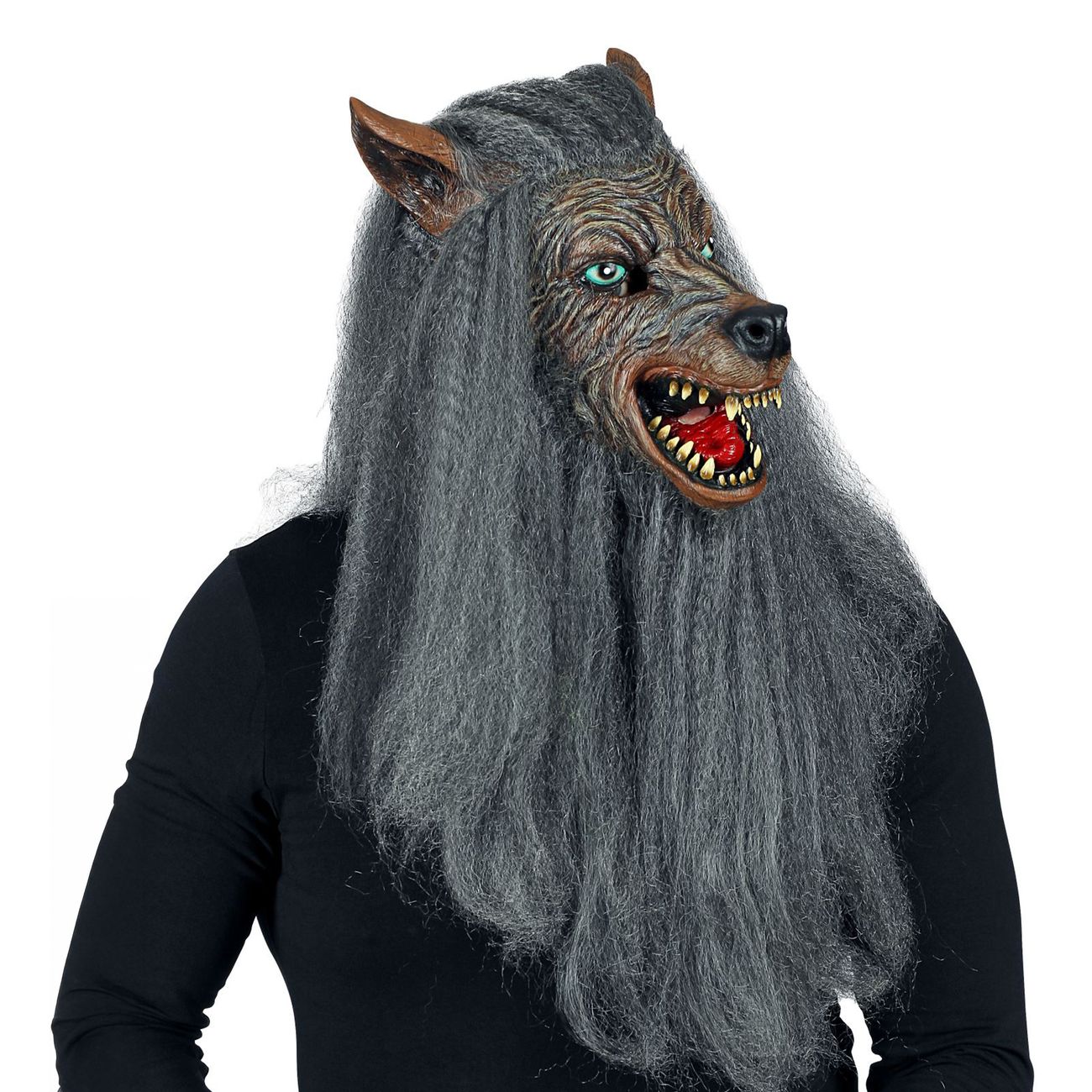 Varulv med Skägg Mask