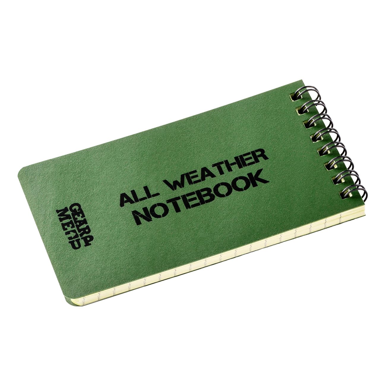 Vannbestandig notatbok