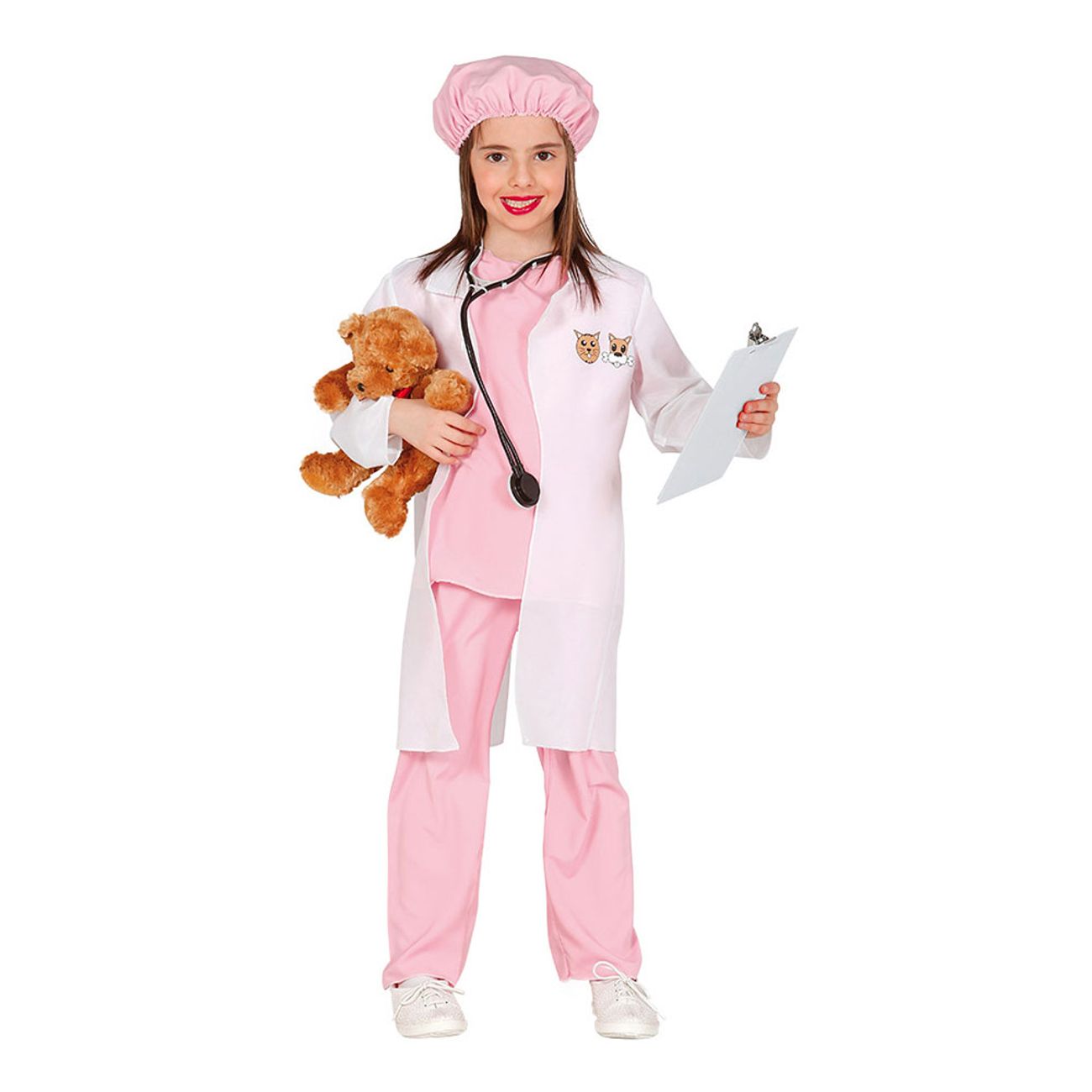 veterinar-rosa-barn-maskeraddrakt-1