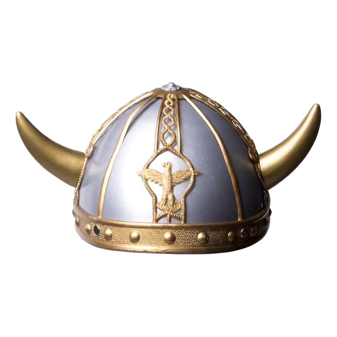 Vikinghjelm med Horn