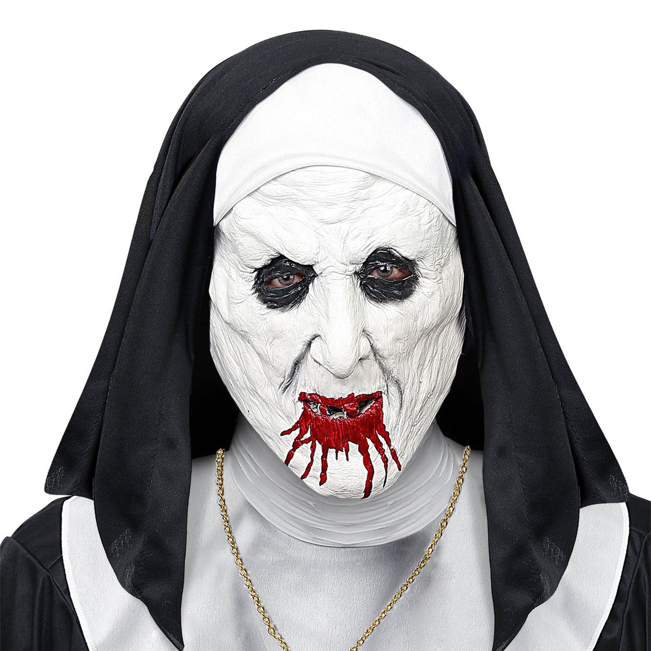 vit-nunna-med-blod-mask-100455-1