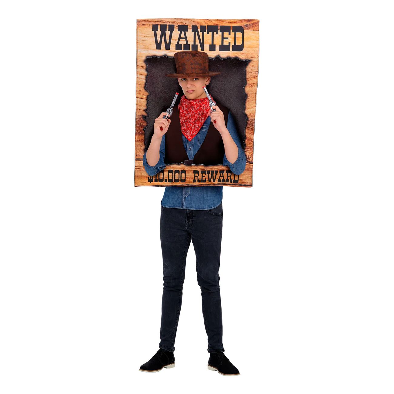 wanted-skylt-maskeraddrakt-106521-1
