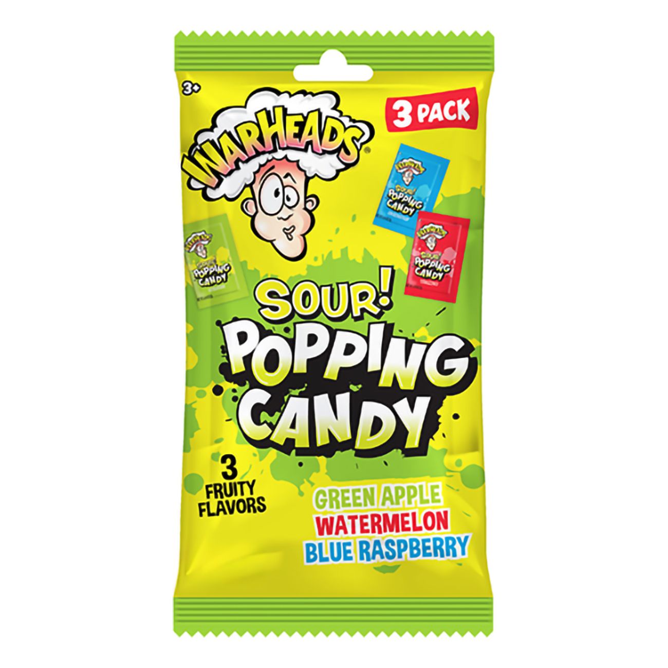 Warheads Sour Popping Candy