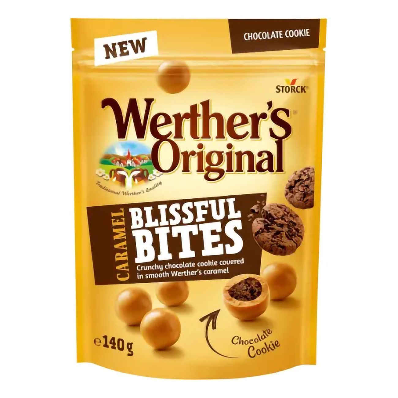 Werthers Original Caramel Blissful Bites Chocolate Cookie
