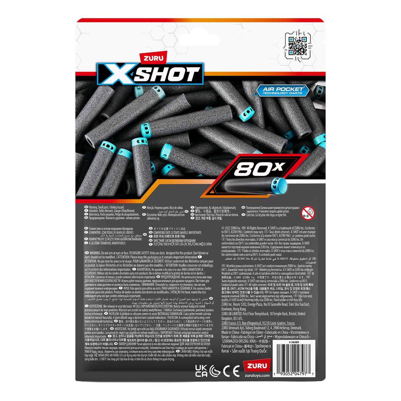 X-Shot Excel Refillförpackning med Pilar