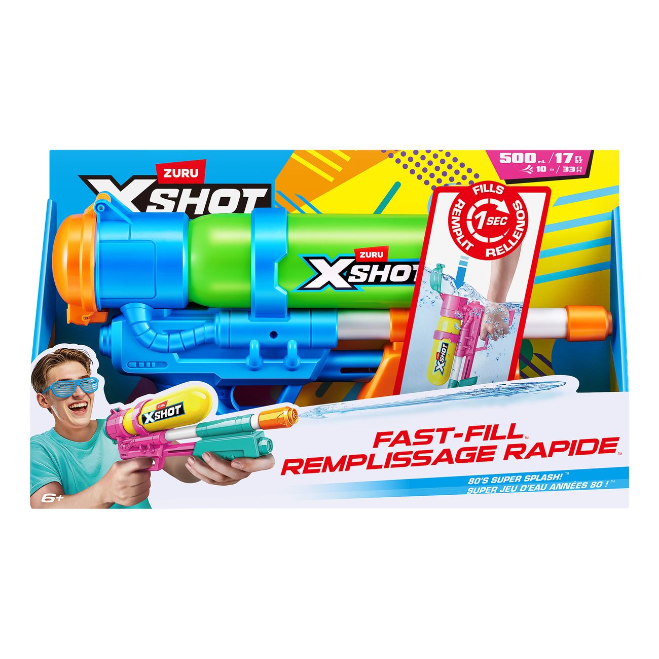 X-Shot Water Fast Fill Retro Water Blaster Vattenpistol