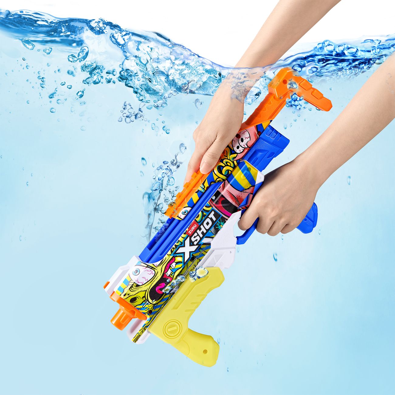 X-Shot Water SpongeBob Hyperload Water Blaster Vattenpistol