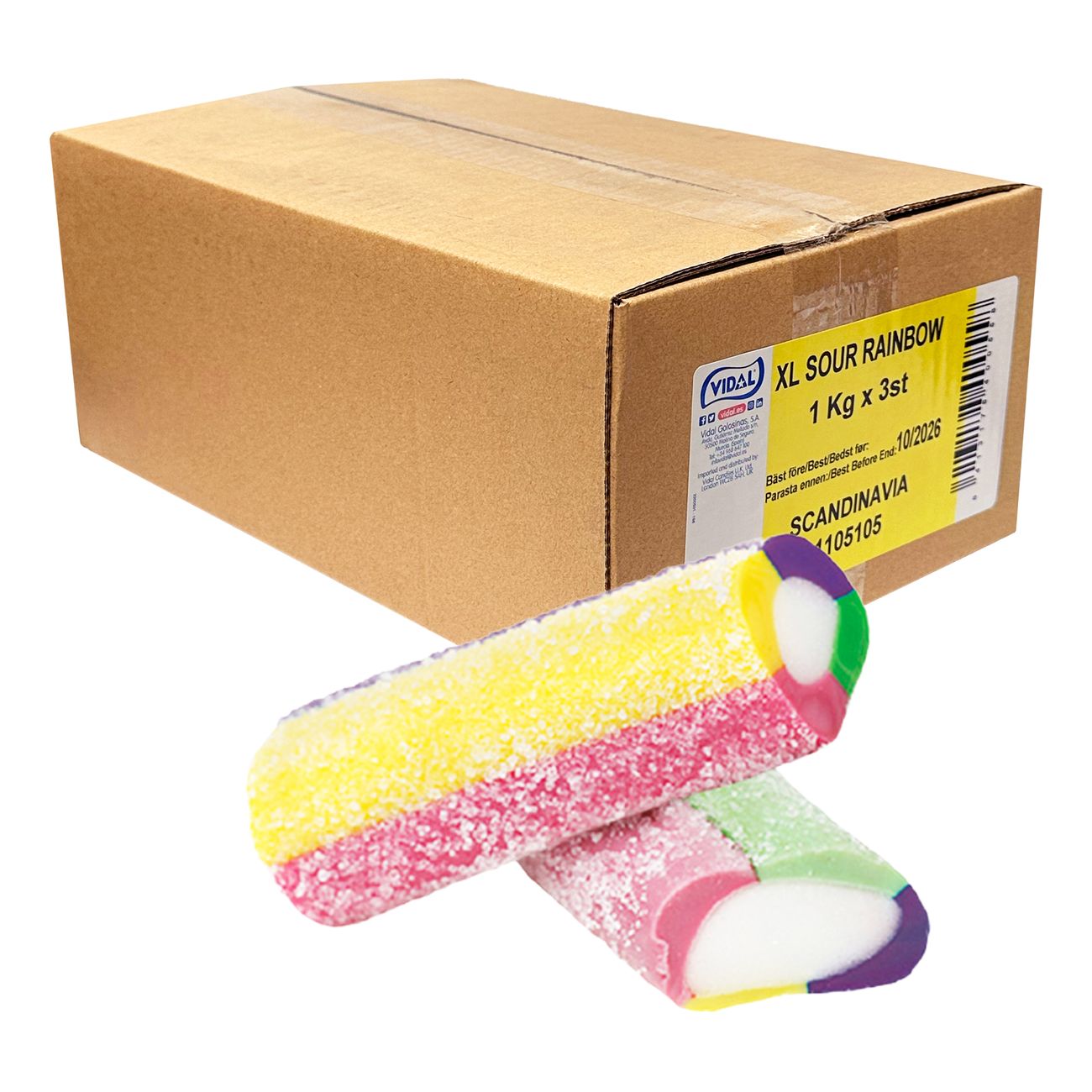 XL Sour Rainbow Økonomipakke