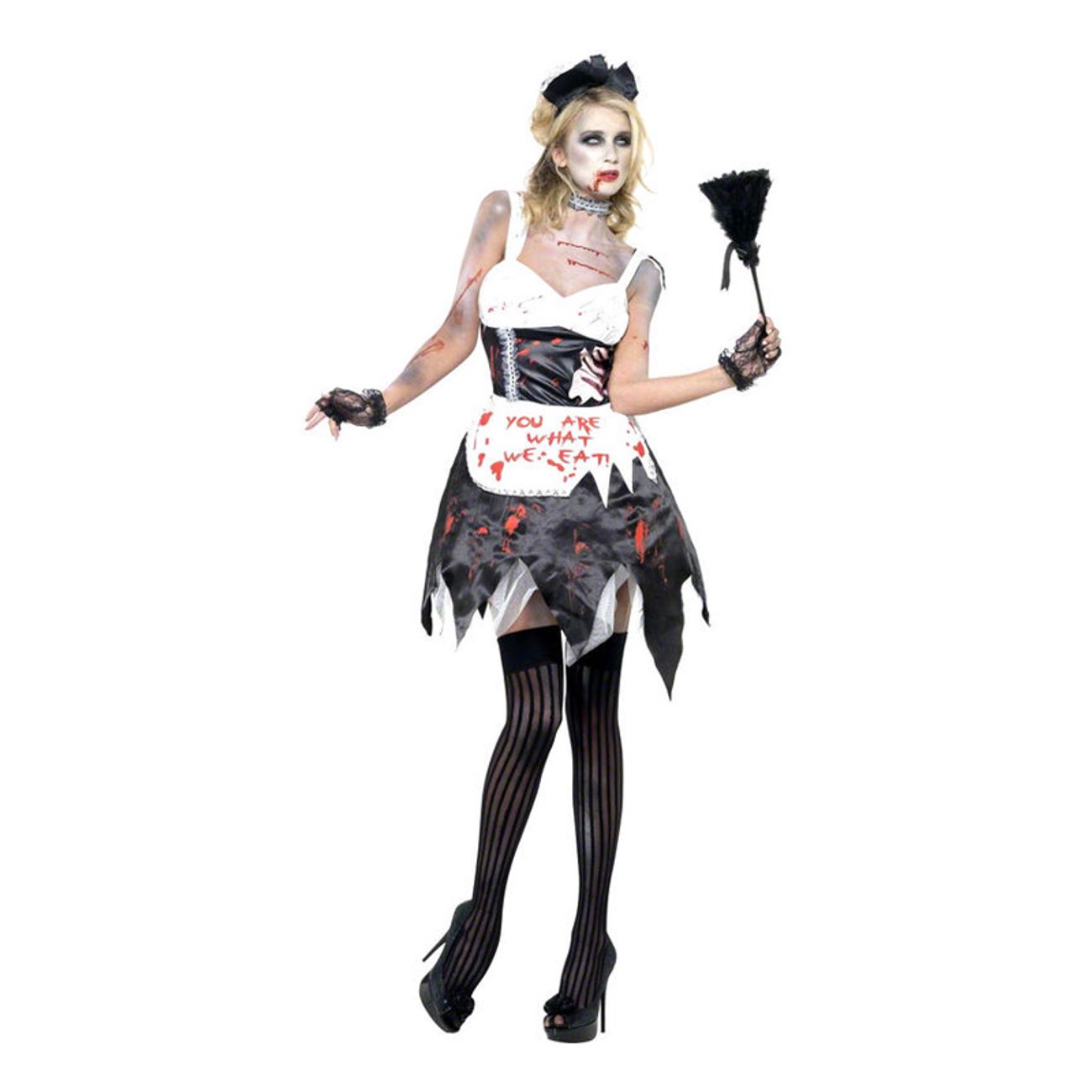 zombie-french-maid-maskeraddrakt-1