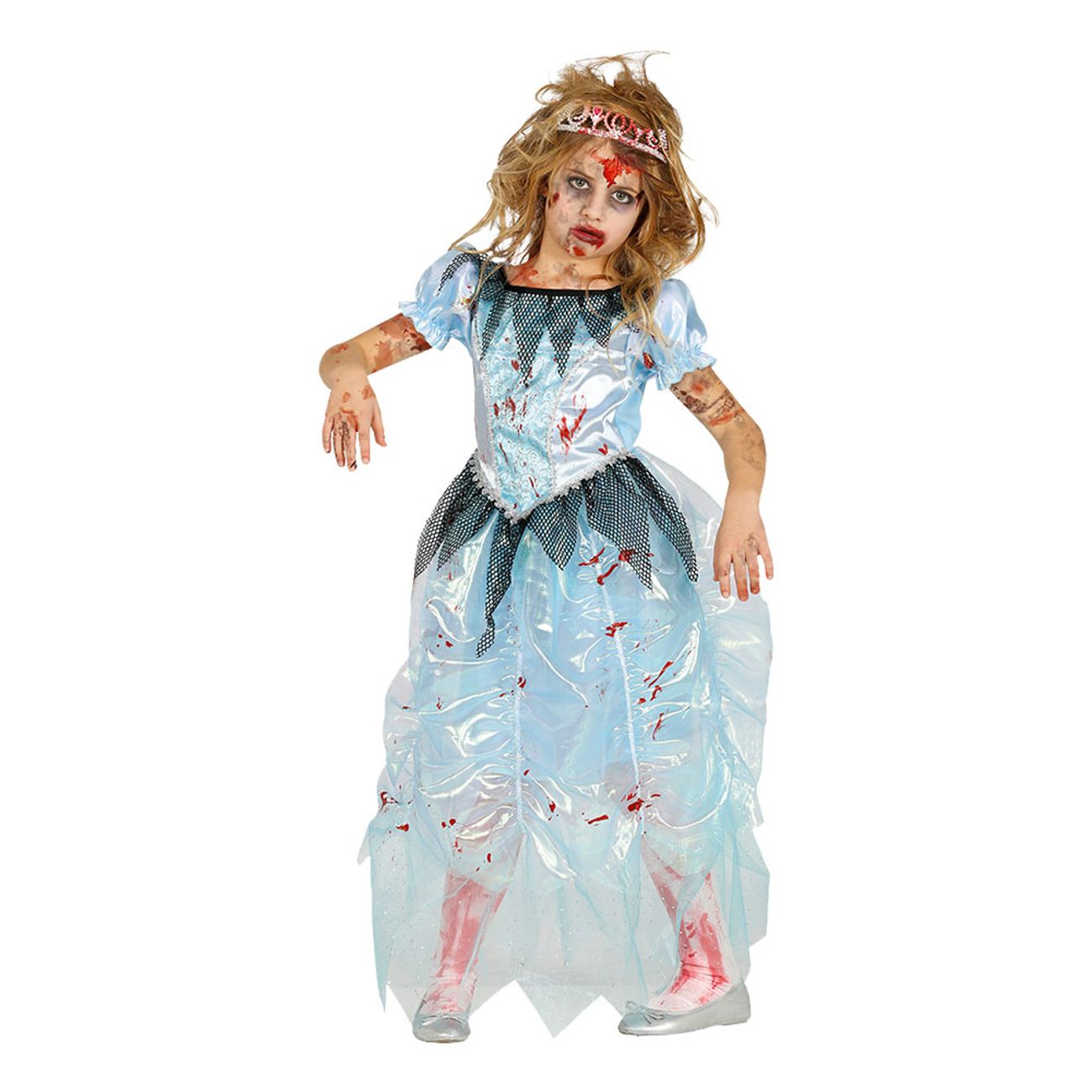 zombie-prinsessa-barn-maskeraddrakt-1