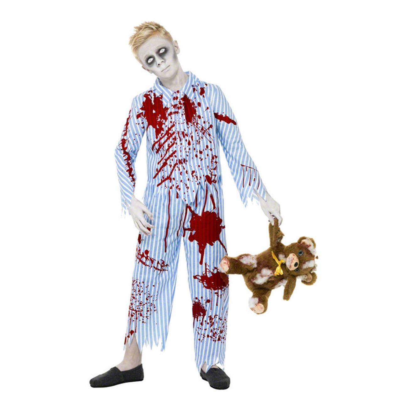 zombiepojke-i-pyjamas-barn-maskeraddrakt-1