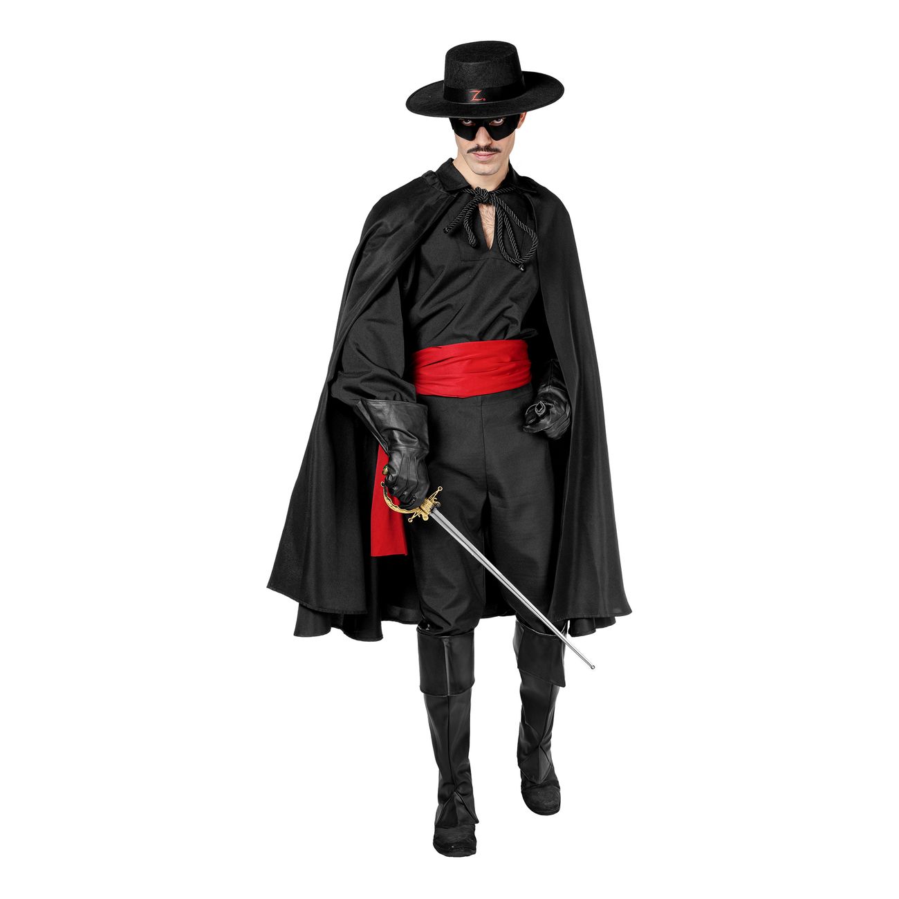 Zorro Deluxe Maskeraddräkt