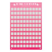 100 Things To Do With Mum Bucketlist Skrapetavle