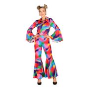 70-luvun Neonpommi Haalari Naamiaisasu