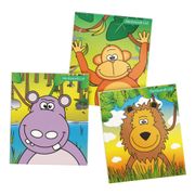 Muistikirja Mini Viidakon Eläimet