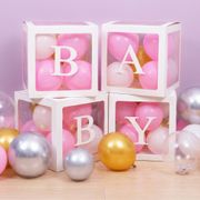 Ballongbox med Bokstav