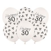 Ballonger Happy 30 med Rosetter