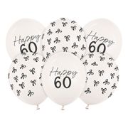 Ballonger Happy 60 med Rosetter