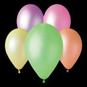 Ballonger Neon Flerfärgade