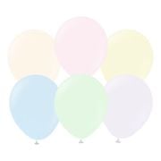 Ballonger Professional Flerfärgade Macaron Pale