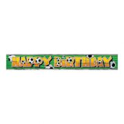 Banderolli Jalkapallo Happy Birthday
